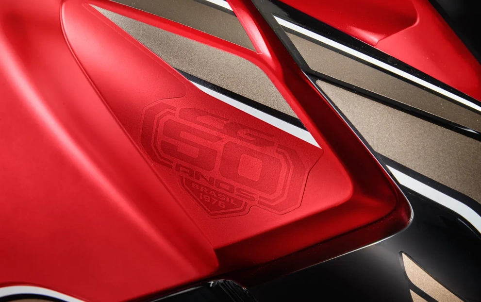 CG 50 anos — detalhe